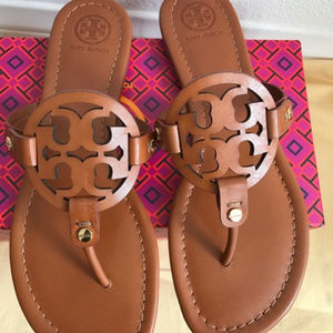 Tory Burch Vintage Vachetta Miller Sandals